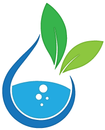 Logo KČOV - Koreňové čistiarne odpadovej vody